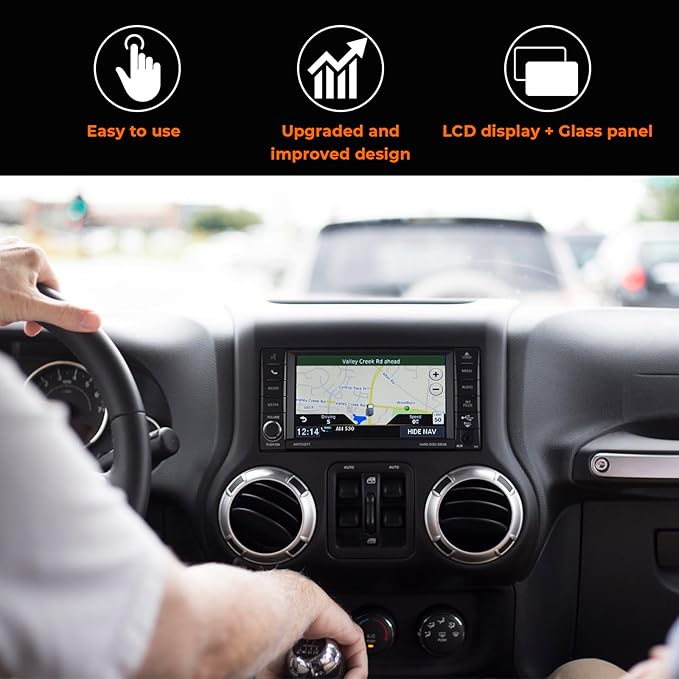 8.4 Uconnect 4C NAV UAQ Touch Screen Display LCD Monitor Replacement for Dodge RAM Jeep Chrysler 2017-2022 Replaces LA084X01(SL)(02)