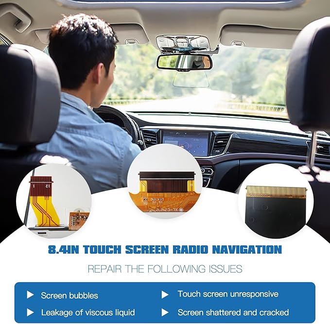 8.4 U-Connect 4C UAQ Touch Screen Navi LCD Display TDO-XGA084 Fit for Jeep Grand Cherokee Overland Sport Utility 4-Door 3.6L 3604CC 220Cu. in. V6 Flex DOHC Naturally Aspirated 2018-2024