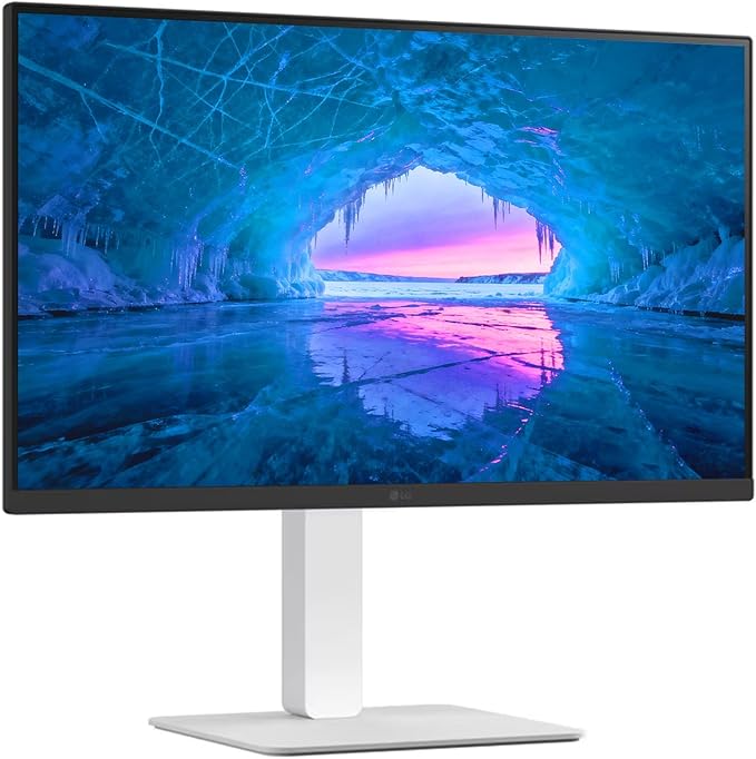 LG 27”Ultrafine UHD (3840 x 2160) 4K IPS Monitor HDR10 90% DCI-P3 Dynamic Action Sync Black Stabilizer &amp Flicker Safe VESA Mountable DisplayPort &amp HDMI Tilt/Height/Swivel/Pivot Adjusta