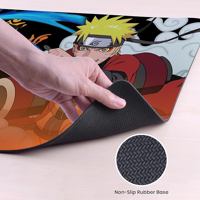 Head Case Designs Officially Licensed Naruto Shippuden Naruto Transformation Graphic Art 37.4 x 15.75 x 0.16 inches (900 x 400 mm) - XL Gaming Office Desk PC Keyboard Mouse Mat Pad