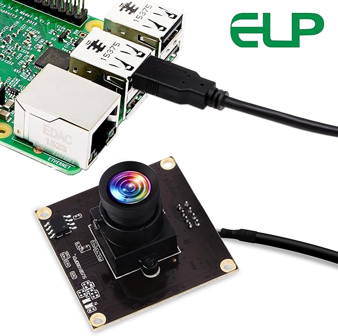 ELP USB3.0 Mini PC Camera - Low Light 1080P 50fps USB Security Camera for Computer &amp Laptop