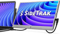 SideTrak Swivel 14 Portable Monitor for Laptop Screen Extender with Patented Swivel Hinge Attachable Travel Monitor Dual Screen FHD Display USB-C® &amp HDMI (Dark Gray)
