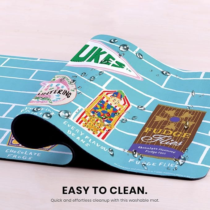 Head Case Designs Officially Licensed Harry Potter Honeydukes Graphics 23.62 x 11.81 x 0.12 inches (600 x 300 mm) - L Gaming Office Desk PC Keyboard Mouse Mat Pad