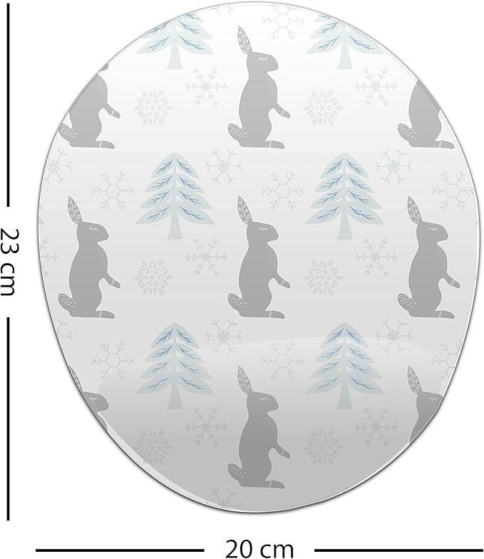 Ergonomic Mouse Pad with Wrist Rest Digital Printed Mouse Mat for Tendon Sheath Problems Non-Slip Base for Office and Home Size: 20 x 23 cm