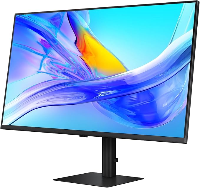 Samsung 37” ViewFinity S8 (S80UD) 4K UHD HDR10 High Resolution Monitor with USB-C and Ergonomic Design Built-in KVM Switch Intelligent Eye Care LS37D800UANXZA 2025