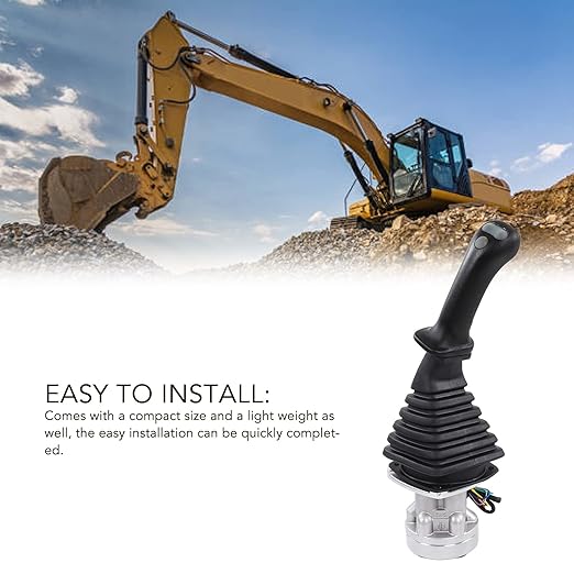 Alloy Steel Excavator Joystick Controller 410113 00124 Operating Handle Valve Joystick for LH 3 Assembly
