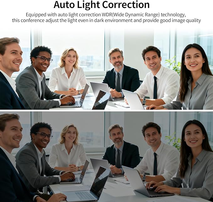 4K Wireless PTZ Camera AI Auto Tracking Wireless/USB3.0/LAN Video Conference Camera 12X Zoom Low-light Enhancement IP Live Streaming for Church Education and Conferences OBS vMIX Easy Setup
