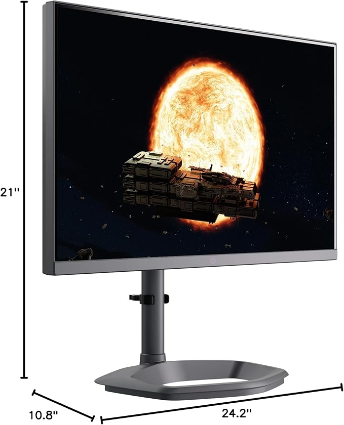Cooler Master Tempest GP2711 27” 2K 165Hz Mini LED VA Quantum Dot QHD 2560 x 1440 PC Monitor HDR1000 4ms (GtG)|1ms (MPRT) DCR FreeSync Premium DP1.4 * 1 HDMI2.0 * 2 USB C*1 KVM