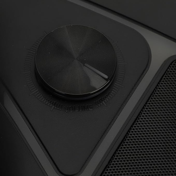 SUNGOOYUE 2.1 Channel USB Powered Gaming Desktop Speakers Subwoofer with RGB Lighting for Enhanced Bass and Immersive Gaming Experience Compatible with TV Computer Phone