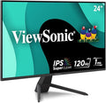 ViewSonic VX2470-MHD 24 Inch 1080p IPS Monitor with 120Hz 1ms Variable Refresh Rate Eye Care HDMI VGA and DisplayPort Inputs