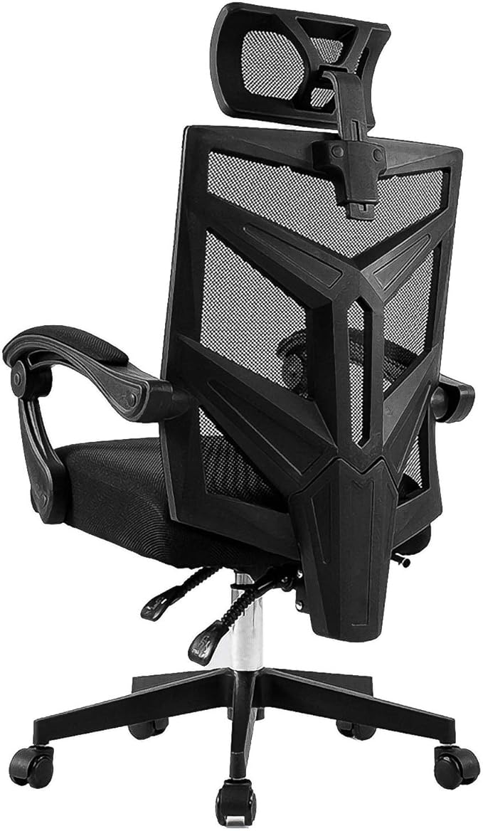 Home Ergonomic Office Chair High Back Adjustable Swivel Video Game Chair Computer Chair with Headrest and Breathable Skin-Friendly Mesh Ergonomic for Adults and
