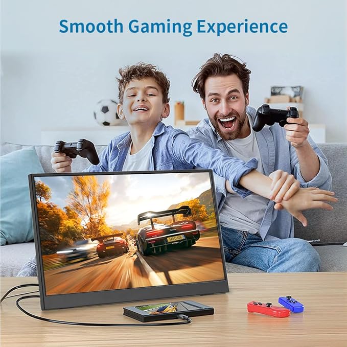 Portable Monitor Touchscreen 14USB-C &amp FHD External Display 100% sRGB Anti-Glare Eye CarePrivacy ProtectionLow-PowerVESA Mountable Travel Monitor for Laptop/Mac/Gaming/Office