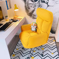 Office Chair Gaming Chair Computer Chair Comfortable Executive Chair Home Desk Chair for Living Study BedroomErgonomic Computer Chair Height Adjustable Gaming Chair with Wheels and Armrest