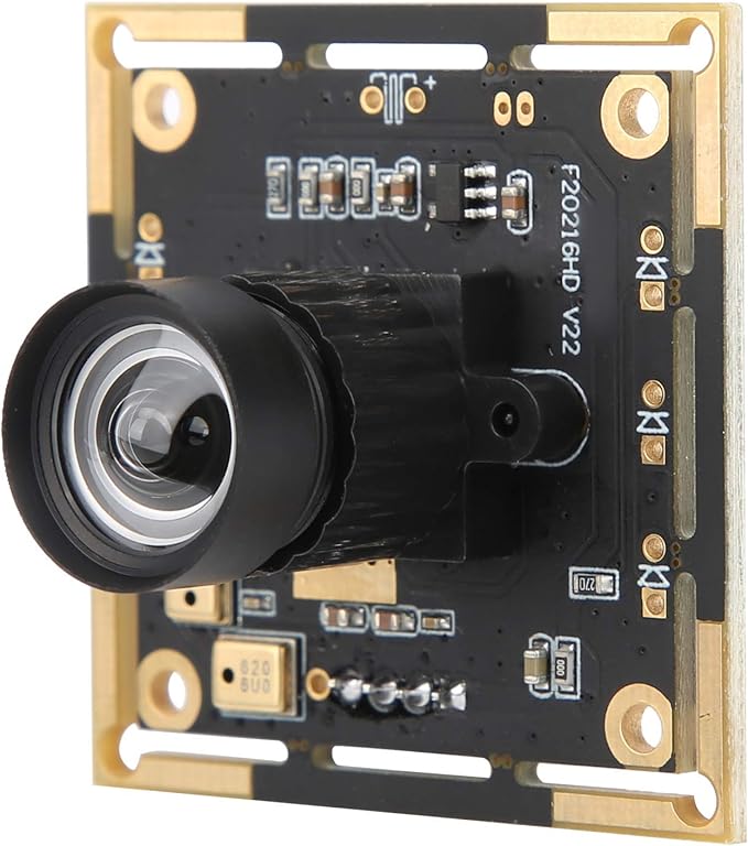 HBVCAM-F20216HD V22 Wide Angle Camera Module: 2MP HD Lens F22 Sensor 92° Field of View Manual Focus Plug &amp Play OTG Support