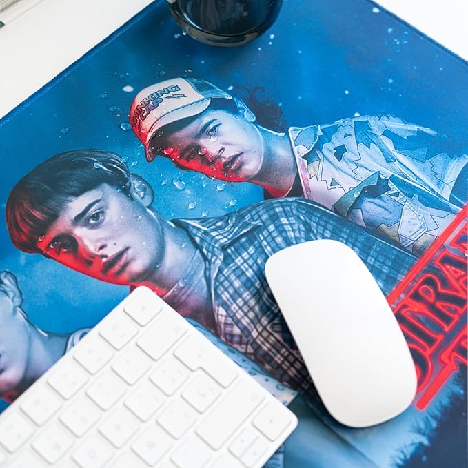 Stranger Things Gaming Mouse Pad Official - 31.5 x 13.78 Non-Slip Rubber Base Gaming Mouse Pad - Stranger Things Gifts - Stranger Things Merchandise