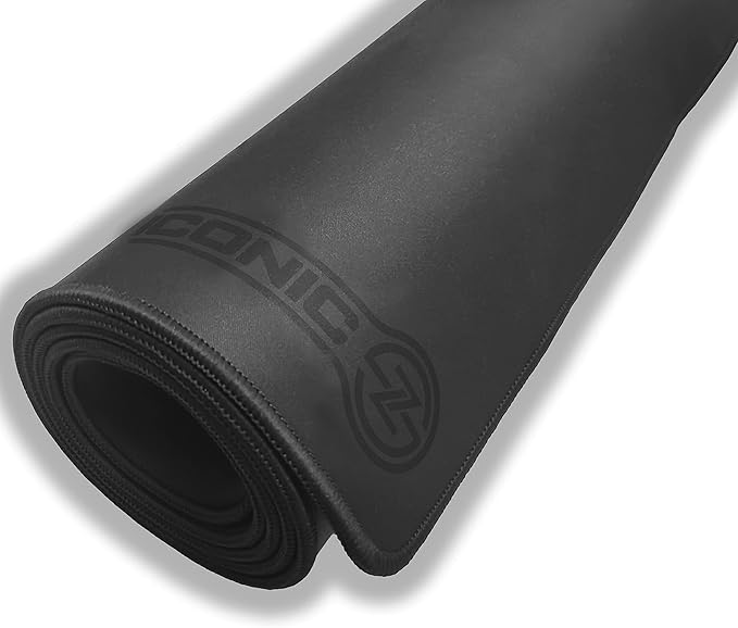 4XL Oversized &amp Ultimate Gaming Desk Mat 54x23(Stealth) - Giant &amp Thicker 4mm - Stitched/Water Proof/Non Slip Base