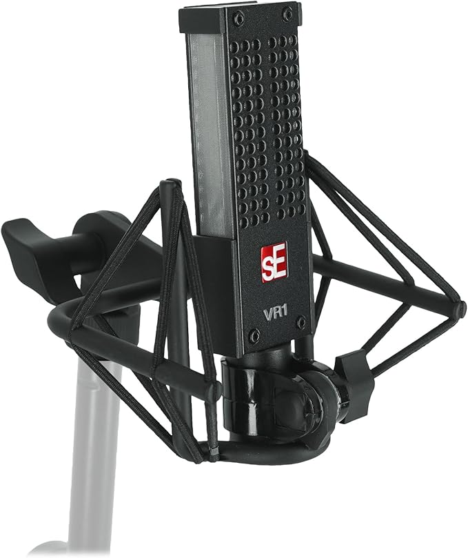 Audiosavings Bundle: Se Electronics VR1 Voodoo Passive Ribbon Microphone w/Gold Plated XLR Connector Bundle with Free Presonus HD9 Pro Closed-Back Studio Reference Monitoring Headphones (2 Items)
