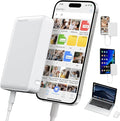 NEWQ Hard Drive for Phone &amp Computer: USB Flash Storage Device Photo Memory Stick for iPhone iPad MacBook Compatible with Apple iOS &amp Android Cellphone Backup Pictures Videos Etc (1 TB)