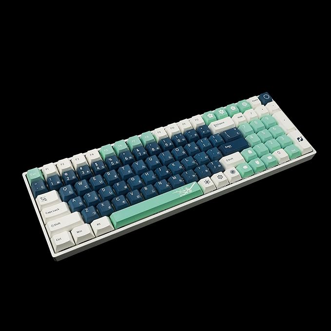 145 Heraldry Cherry Profile Dye Sub Thick PBT 5 Sides Mac Keycaps Set for ANSI 104 87 61 96 75 GMMK NCR80 Mx Keyboard