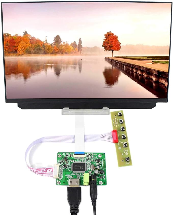 12.5 inch B125HAN02.2 1920x1080 eDP 30pin IPS LCD Screen and LCD Control Board