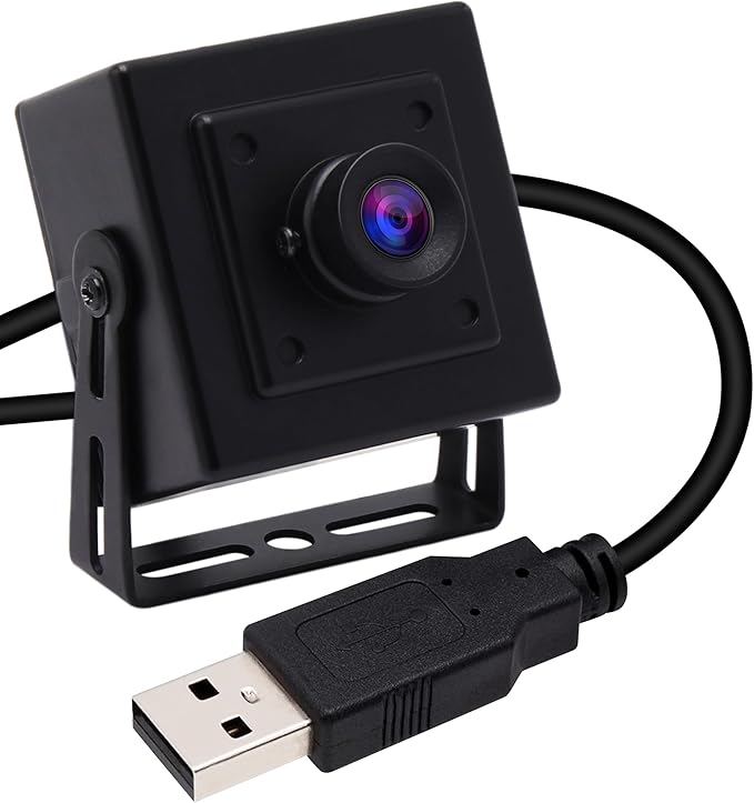 SVPRO 5MP USB Camera Distortion-Free HD Computer Webcam with Metal Case Aptina MI5100 CMOS Portable UVC Lightburn Camera for ComputerRaspberry Pi