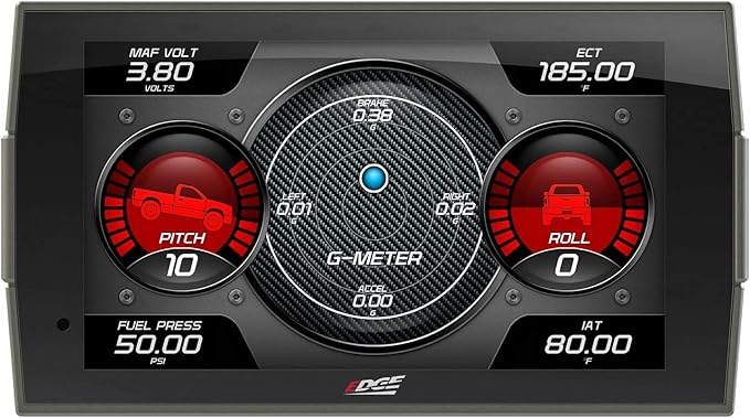 Edge Insight CTS3 Touch Screen Gauge Monitor 84130-3 &amp A-Pillar Mount 38600 Compatible with 2006-2009 Ram 1500/2500/3500 Diesel 6.7 5.9 5.7 HEMI Magnum Cummins