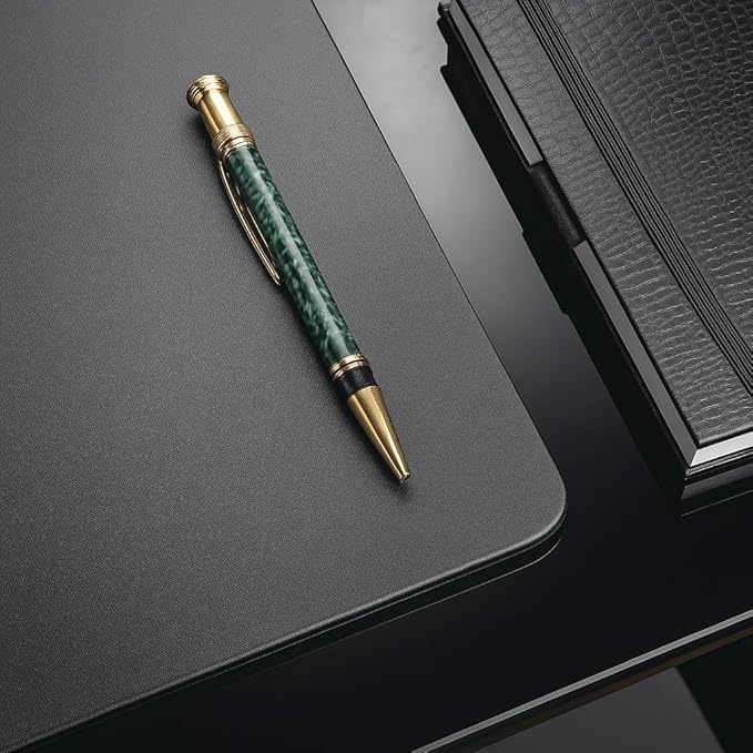Black Leather 34 x 20 Desk Mat Without Rails