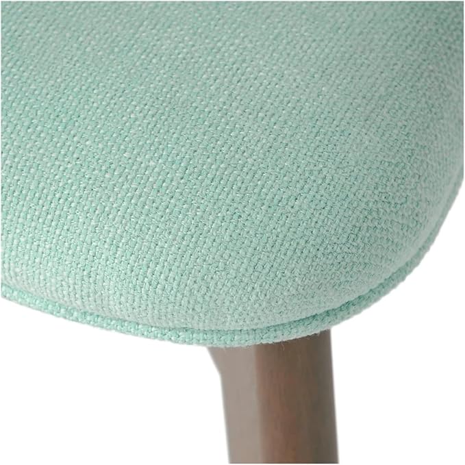 Adjustable Office Computer Chair with Armrest 1pcs Modern Style Upholstered Fabric Indoor Rubber Wood Frame Comfortable Dining Chairs