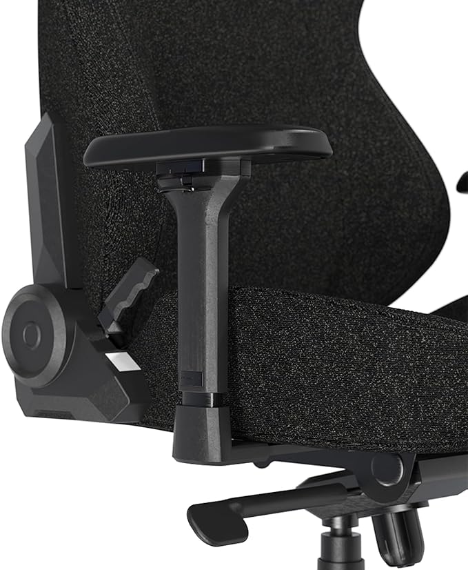 DXRacer Craft XL Video Gaming Chair for Adults Ergonomic Office Reclining Computer Chair with Magnetic Head Pillow and Lumbar Support Racing Style Height Adjustable (Woven Fabric Black)
