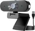 Hprosper 2K Webcam with Microphone Automatic Light Correction &amp Privacy Cover Wide Angle USB Camera for PC Laptop Mac Zoom Gaming Streaming Conference Room Video Conferencing