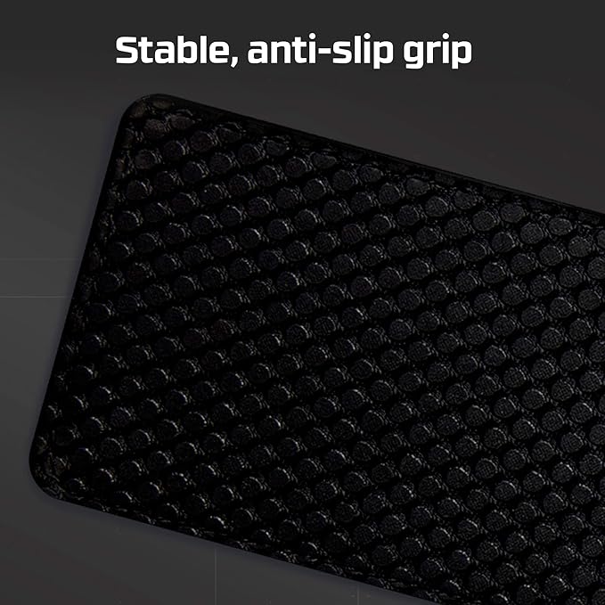 HyperX Wrist Rests - Cooling Gel Memory Foam - Anti-Slip - Keyboard and Mouse Accessories Black