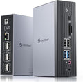 UtechSmart 3 Monitor 18 in 1 Docking Station 4K@60Hz Thunderbolt 3/4 USB-C Windows &amp MacBook Grey