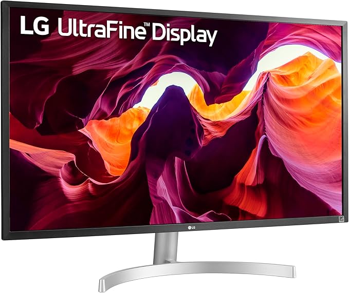 LG Ultrafine 32-Inch Computer Monitor 32UL500-W VA with HDR 10 Compatibility and AMD FreeSync White