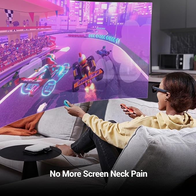 RayNeo Air 3s Pro AR Glasses &amp JoyDock Bundle - 201'' 1200 Nits 120Hz HueView 2.0 Video Display Glasses