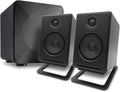 Audioengine A2 Black Computer Speakers with S6 Subwoofer and DS1M Stands