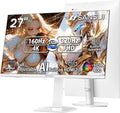 SANSUI 27 4K Gaming Monitor UHD 160Hz or FHD 320Hz Dual Mode PC Monitor- Fast IPS 1ms(OD) 丨2×HDMI2.1丨2×DP 1.4丨Built-in Speakers丨Eye Care丨AI Crosshair丨PIP/PBP丨HDR400丨Rotating/Height Adjustable