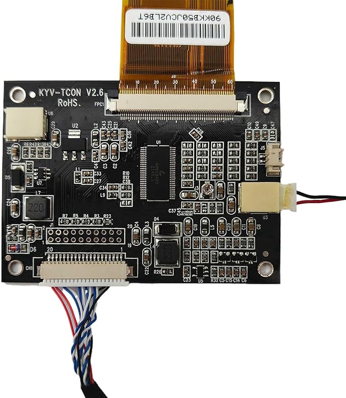 7 800x600 CLAA070MA0ACW Resistive Touch LCD Display with H/D Audio Controller Board