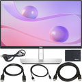 Dell 24 P2424HT 23.8 Multi-Touch Monitor W/Articulating Stand - Full HD @ 60hz + DisplayPort Cable + ZoomSpeed HDMI Cable + USB-C Cable + AOM Microfiber Cloth