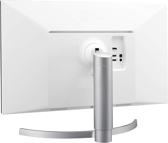 LG 27UK650-W 27” Inch UHD (3840 x 2160) IPS Display with HDR 10 sRGB 99% Color Gamut AMD FreeSync Technology 3-Side Virtually Borderless Design