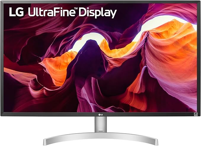 LG 27UL500-W 27-inch 4K UHD (3840 x 2160) Ultrafine Computer Monitor IPS AMD FreeSync HDR10 HDMI DisplayPort Black Stabilizer White
