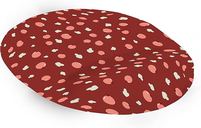 Ergonomic Mouse Pad with Wrist Rest Digital Printed Mouse Mat for Tendon Sheath Problems Non-Slip Base for Office and Home Size: 20 x 23 cm