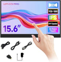 waveshare 15.6inch 10-Point Capacitive Touch Monitor Compatible with Raspberry Pi 5/4B/3B/Zero/Zero W/Zero 2W/Pico/Pico Supports Windows 11/10/8.1/8/7 and Jetson Nano/TX2/Xavier NX/Orin