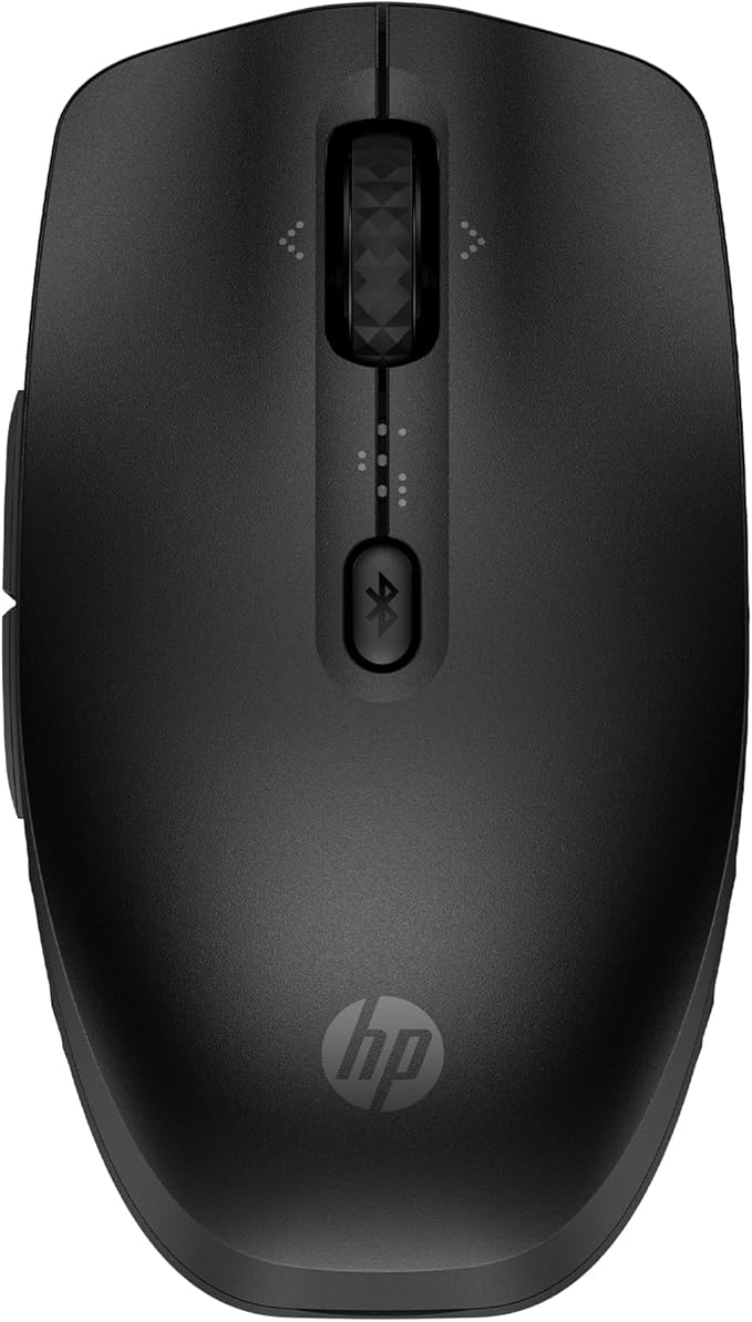 HP 420 Programmable Bluetooth Mouse - Bluetooth with Swift Pair to 3 Multi-Devices 2-Year Battery 4K DPI Quiet clicks Compatible with Windows/Mac/Chromebook Laptop Notebook Black (7M1D3AA)