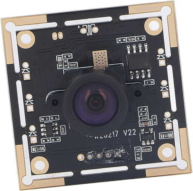 3 Pcs 1MP USB Camera Module USB 2.0 30 FPS Web Camera Module 100 Degree with Distortion Panorama OV9732 Computer Web Camera Board for Computer Laptop Plug and Play