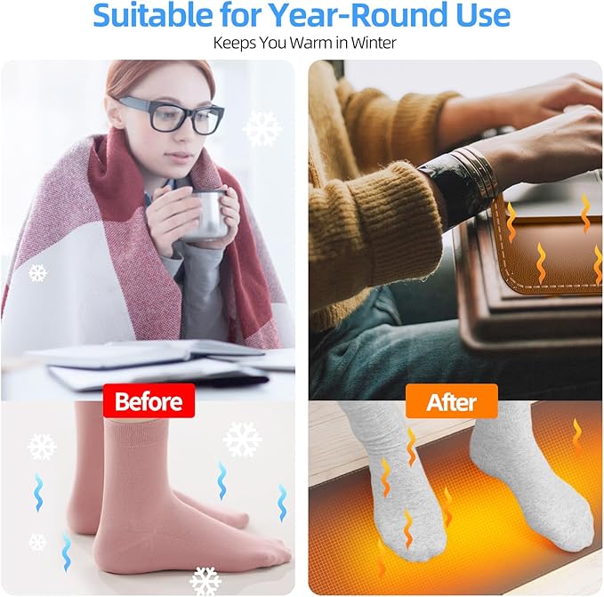 Heated Desk Pad Mouse Pad - Heated Desk Mat - Warm Desk Pad - 3 Levels Heating &amp 4 Hours Auto Shut-Off PU Leather Mouse Pad - 31.5 x 13 inch (Brown)