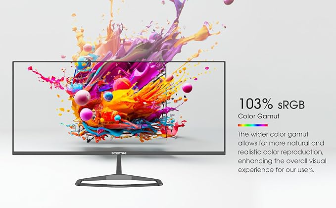 New Prime 34-inch IPS Monitor 3440 x 1440 UltraWide QHD up to 115Hz Build-in Speakers Machine Black 2026 (E345W Series)