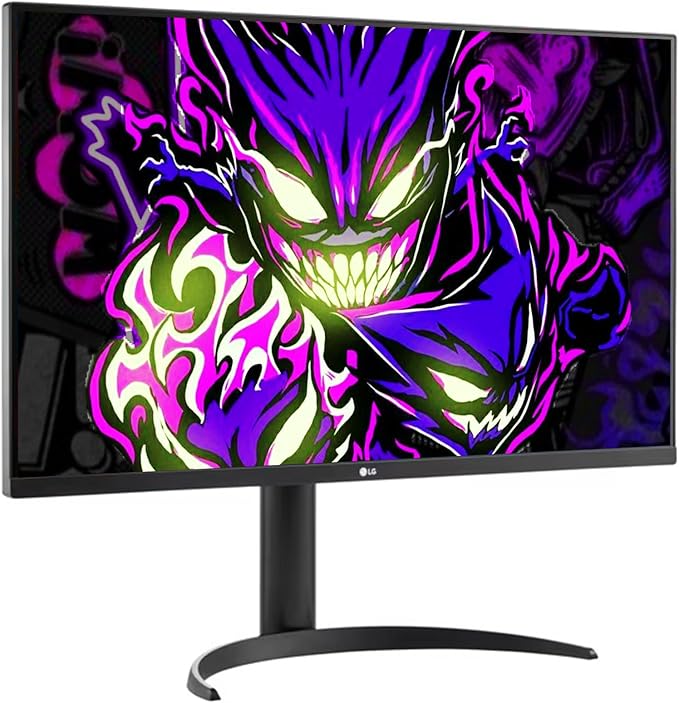 LG 32 4K UHD(3840 x 2160) Ultrafine Monitor 60Hz HDR10 90% DCI-P3 Dynamic Action Sync Dual Controller Black Stabilizer Flicker Safe HDMI &amp DisplayPort Pivot/Height/Tilt Adjustment Black