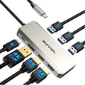 Laptop Docking Station WAVLINK Triple 4K Docking Station with Dual HDMI DP 100W PD in 3 USB-A2.0 for Wireless Device Compatible with Dell/HP/Lenovo etc Windows Systerm Computer Only