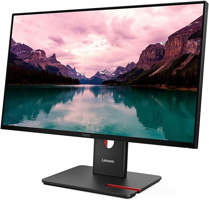 Lenovo ThinkVision T24-40 24 Class Full HD LED Monitor - 16:9 - Raven Black - 23.8 Viewable - in-Plane Switching (IPS) Technology - WLED Backlight - 1920 x 1080-16.7 Million Colors - 250 Nit - 4 m
