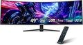 49 inch Curved Ultrawide Monitor with Remote 120Hz WDQHD(5120 x 1440p) 5K Gaming Monitor R1500 HDR 3000:1 Contrast sRGB 125% USB-C FreeSync PIP/PBP Built-in Speaker HDMI 2.1 &amp DP 1.4